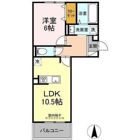 シャインテラスの物件間取画像